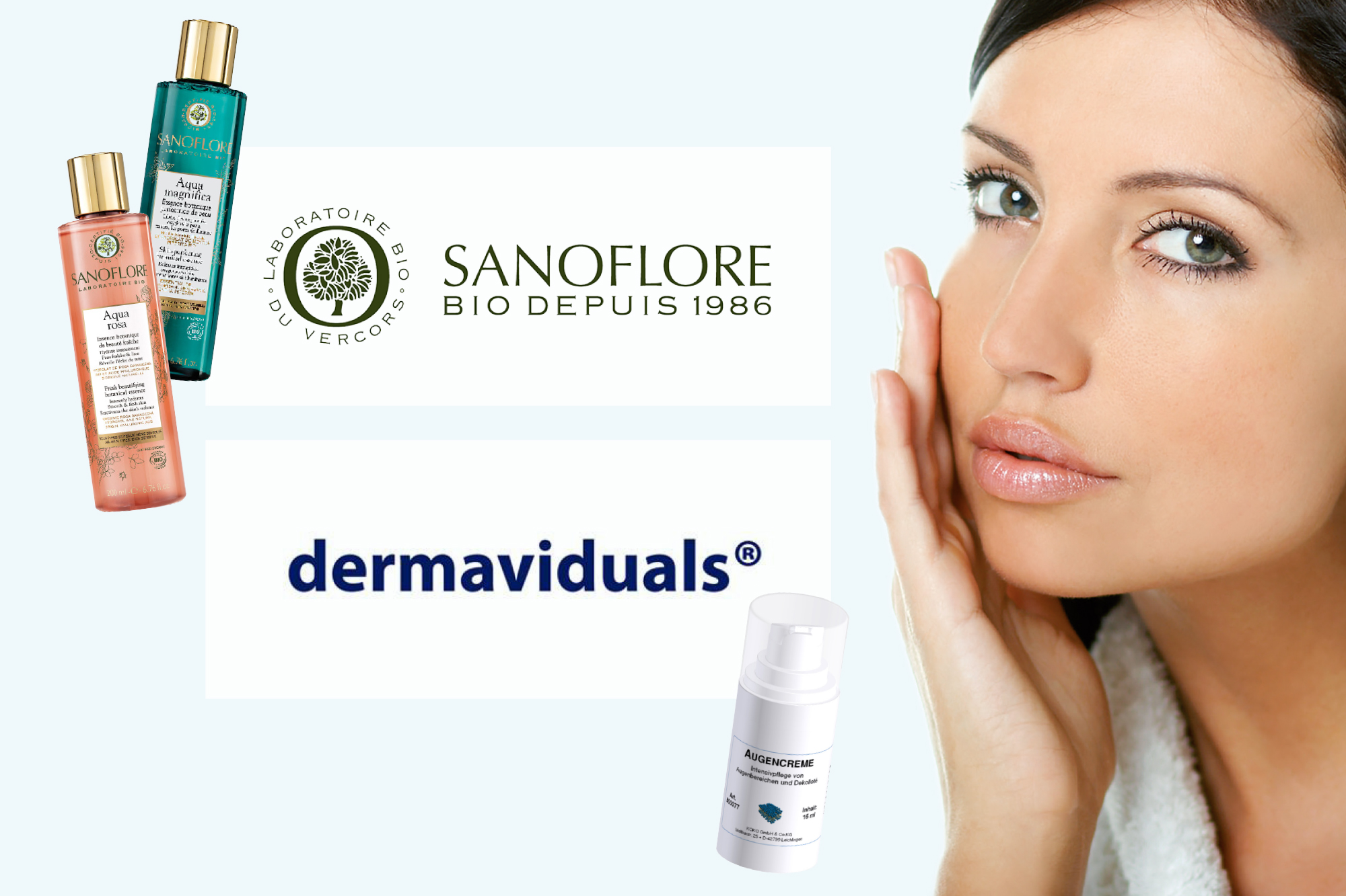 Werbung für Sanoflore